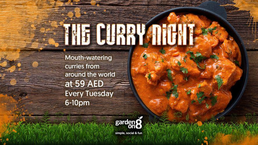 Curry Night at gardenOn8