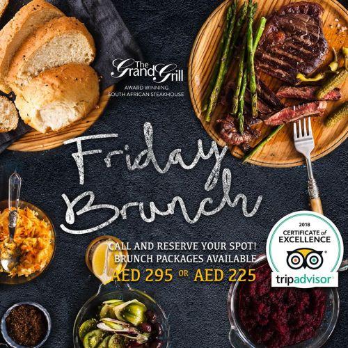 The Grand Grill's Friday Brunch