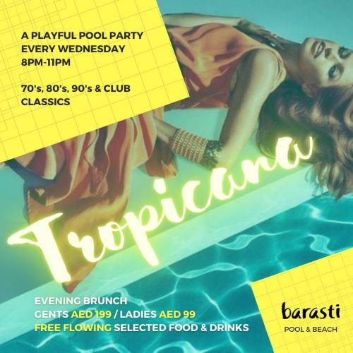 Tropicana Pool Party | Wednesday & Thursday