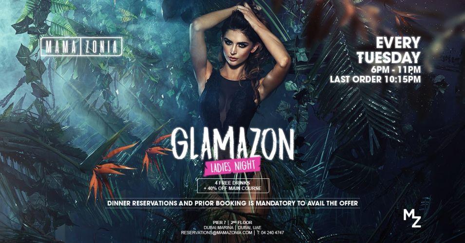 Glamazon Ladies Night - Every Tuesday at MamaZonia