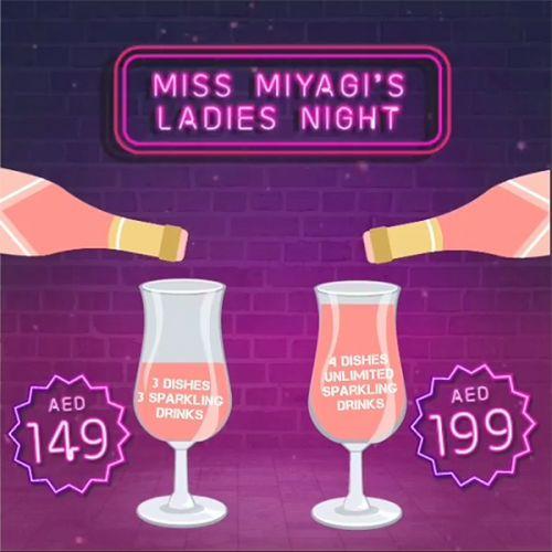 Miss Miyagi's Ladies Night