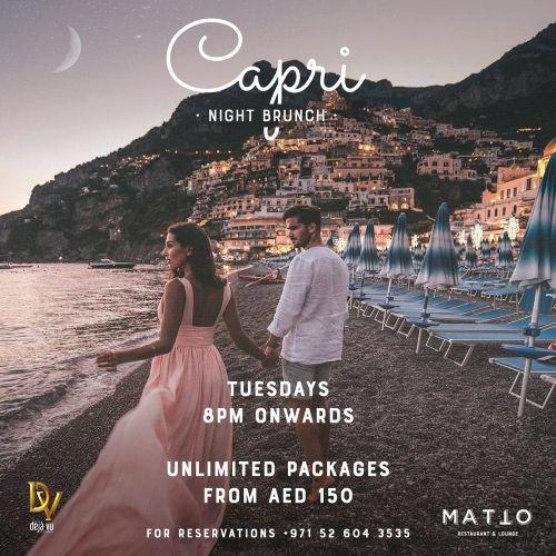 Capri Night Brunch