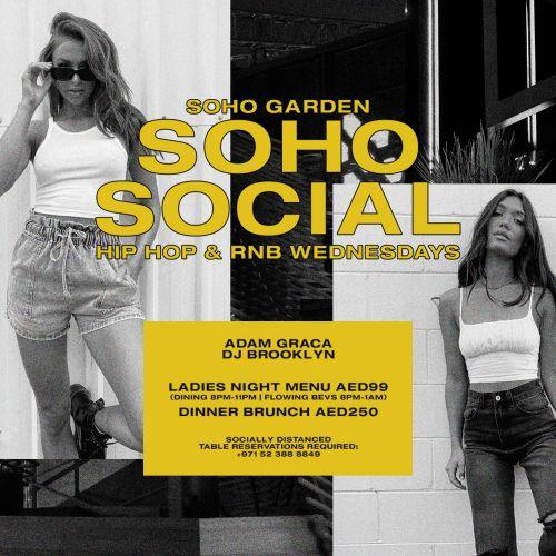 Wednesday Soho Social Ladies Night