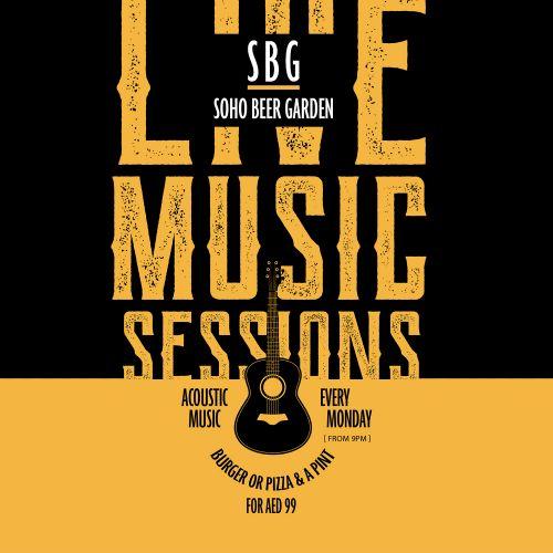 Live Music Sessions on Mondays