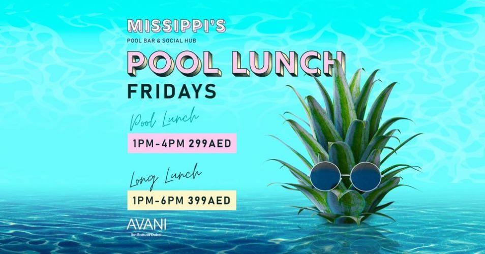 Fridays Pool Lunch