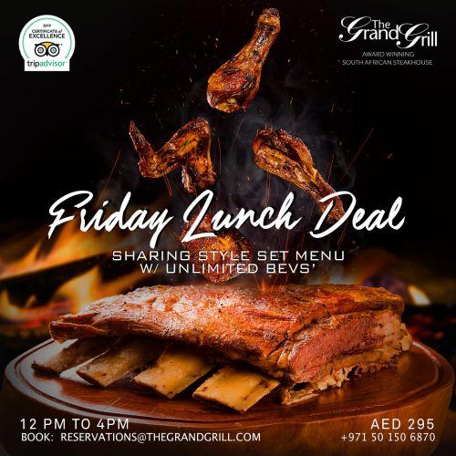 Friday Lunch Deal