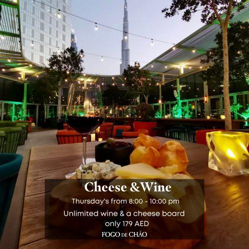 Cheese & Wine every Thursday
