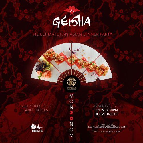 Geisha Dinner Party w/ DJ Mad Beats