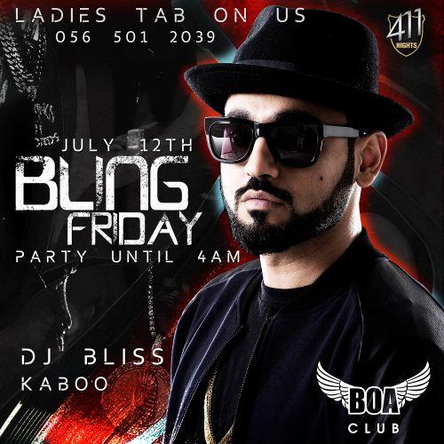 BLING Friday - Dubai's biggest URBAN party