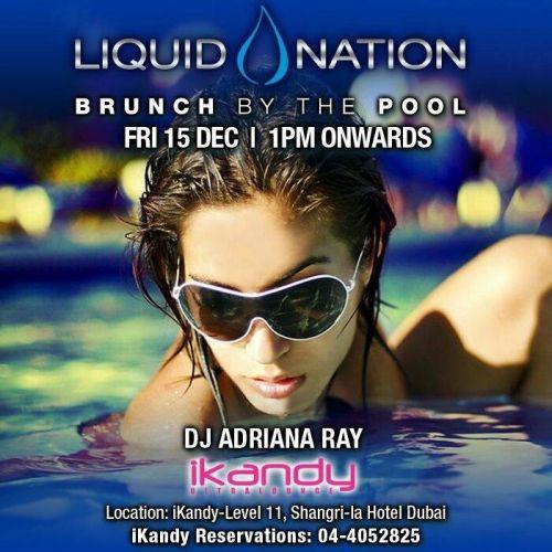 #LiquidNation BRUNCH by the POOL