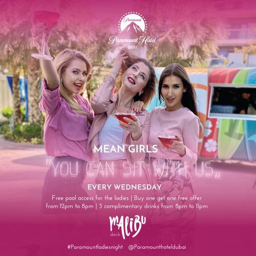 Mean Girls Ladies Day & Night - You can sit with us! at Malibu Deck, Pool Bar & Lounge