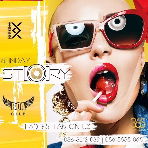 Story Sundays at Boa Club Dubai #LadiesNight