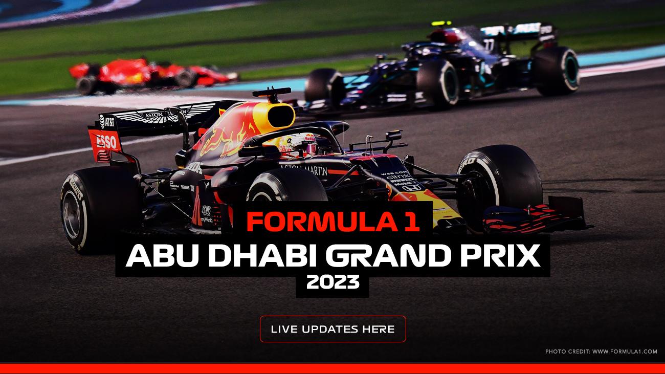 Abu Dhabi Grand Prix 2023 - F1 Race Live Updates