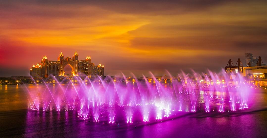 COMING SOON: DISNEY THEMED FOUNTAIN SHOW AT THE POINTE, PALM JUMEIRAH